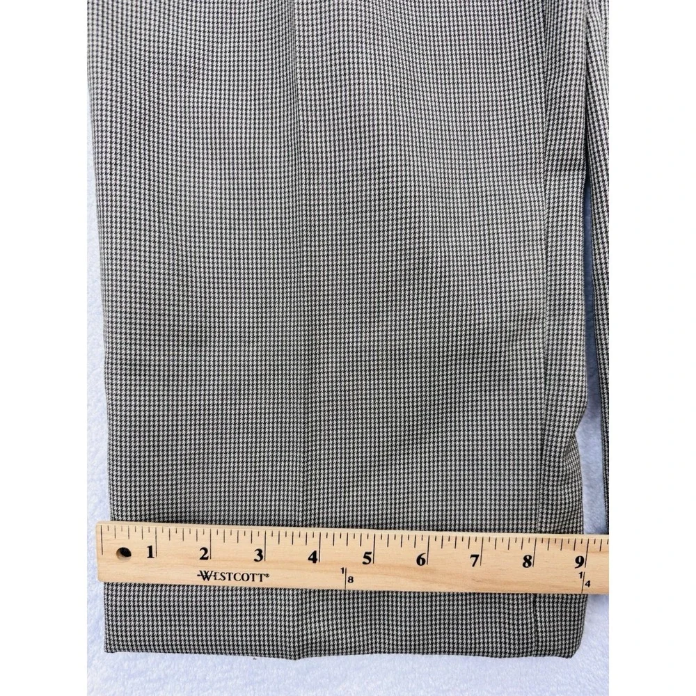 Ralph Lauren Mens Dress Pants 38x30 Brown Houndstooth Slacks Cuff 370217 NWT